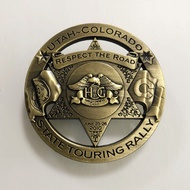 Harley Juki Badge Badge Custom-Made Knight Medal Commemorative Medal Motorcycle Brooch Badge Car Log