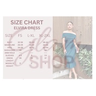 Elvira Off Shoulder Neoprene Dress Semi-formal to Formal Fits Small TO 2XL