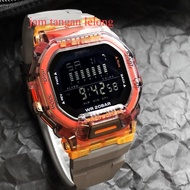 Murah G Shock GBD 200 Petak Hitam Joker Jam Tangan Lelaki Perempuan Budak Unisex Watch Naruto