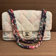 CHANEL 丹寧印染JUMBO 29開 彩繩