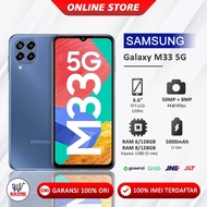 Handphone / Hp Samsung Galaxy M33 5G Ram 6/128Gb - 8/128Gb Garansi