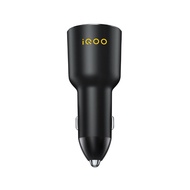 Original Vivo IQOO 80W Flash Car Charger Type-C and USB-A Dual Port