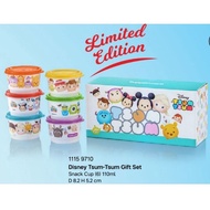 😍READY STOCK😍Tupperware Disney Tsum Tsum Gift Set Snack Cup 110ml (6pcs)