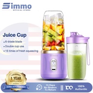 SIMMO Juice cup juicer Fruit Blender mixer Shaker Cup 350w 800ml 6 Blade Wireless Portable USB Recha
