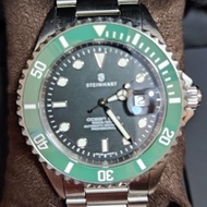 steinhart Ocean One GREEN Ceramic Diver Watch 42mm 淨錶