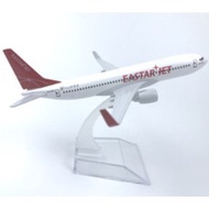 16CM Alloy Airplane Model Korea Ista Airlines Boeing 737 EASTAR JET