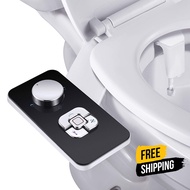 K.T Bidet Toilet Seat Toilet Bidet Spray Attachment Fresh Water Sprayer Self Cleaning Dual Nozzles Ass Wash JD