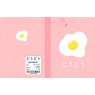 Hardcover notebook A6 dot filling 160 pages Food Cakes