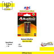 ABC Alkaline Baterai Ukuran AA / AAA