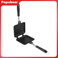 Sandwich Waffle Maker Nonstick Aluminum Flip Pan Double-sided Steak Grilling Pan Kitchen Gadget for 