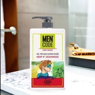 Gel tắm MENCODE sạch kháng khuẩn khử mùi sạch sâu 630ml