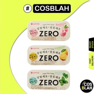 [Lotte] Zero Sugar Lemon Mint Candy 28g / Pepper Mint Candy 28g/Peach Mint Candy 28g