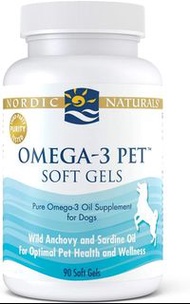 Nordic Naturals Omega 3 Pet - 特殊狗配方魚油 Omega 90粒