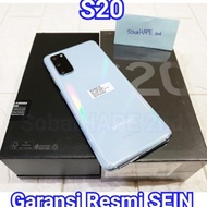 HP Samsung S20 128GB Resmi SEIN Dual Sim 2nd Second Fullset