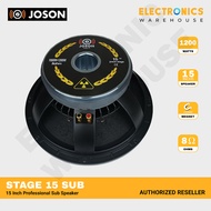 Joson Stage 15 Sub 1000-1200W 15 Inch Professional Sub Speaker