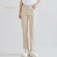 Eyouth 10150 Women EaseFit Straight Pants long pants for women