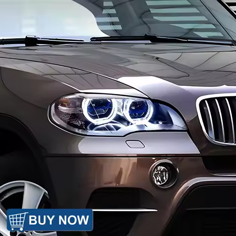 Car Headlights For BMW X5 E70 30i 35i 40i 2007-2013 LED Upgrade High Quality DRL Projector Lens Tool