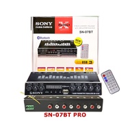 5 BAND Parametric Graphic Bluetooth Amplifier Equalizer SN07BT WITH BLUETOOTH SUB- SOUND