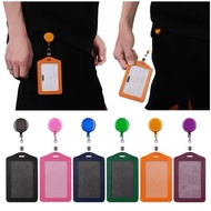 [KEDAI LOKAL ] Yoyo Id Holder + ID Holder Card Holder ID Card Holder Badge Case with Retractable Ree