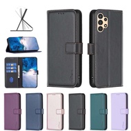 Business Casing For Samsung Galaxy A73 A53 A33 A23 A13 A03S Leather Wallet Phone Case With Card Hold