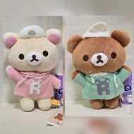 日版 鬆弛熊 霹靂舞造型 中Size公仔 毛公仔 Rilakkuma 拉拉熊 牛奶熊 小白熊 奶油熊 甜心熊 Korilakkuma 茶小熊 蜜茶熊 Chairoikoguma Breaking 地板