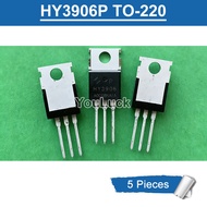 5pcs HY3906 HY3906P TO-220 190A/60V N-Channel MOSFET Transistor New Original