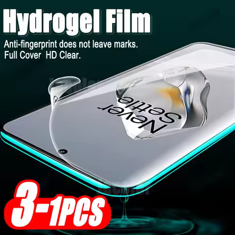 1-3PCS Hydrogel Protector For Oneplus 12 12R 11 11R 10 10R 10T Mi13 Screen Soft Film For Oneplus12 1