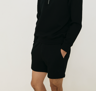 PMITH Jude Summer Sweatshorts in Black