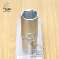 Mata Kunci Sock Panjang TEKIRO 21mm 1/2" 6PT . Deep Wall Socket 21mm . Mata Sok 21 panjang