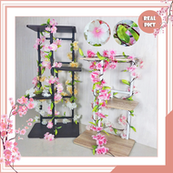 Tanaman Hias Rambat Bunga Juntai Plastik Panjang Artificial Sakura Ornamen Hiasan Gantung Dekorasi Dinding Rumah Wedding COD PBP66