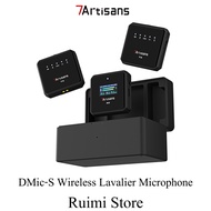 7Artisans DMic-S Wireless Lavalier Microphone 2TX 1RX DSP Intelligent Noise Reduction Camera Microphone Phone Microphone