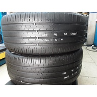 Used Tyre Secondhand Tayar CONTINENTAL ECOCONTACT 6 255/45R20 50% Bunga Per 1pc