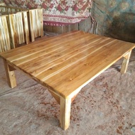 โต๊ะญี่ปุ่นกระด่างไม้สักแท้100%
