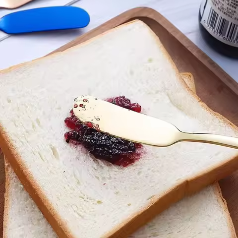 Stainless Steel Butter Knife Cheese Bread Jam Butter Knife Cream Baking Tool Kitchen Gadget