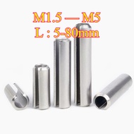 Slotted Set Screw，Flat Head Grub Screw，Set Screw Blind Screw GB878，304 Stainless  M1.5/M2/M2.5/M3/M3