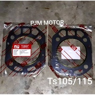 Ts105 Gasket Head Paking Deksel Mesin diesel Yanmar Ts105