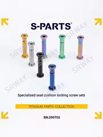 Titanium cushion seat tube locking screws fit for Specialized Roubaix SL7 saddle fixed titanium bolt