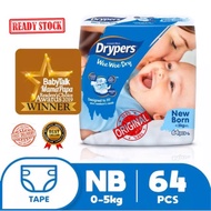 Pampers Drypers Wee Wee Dry NB64