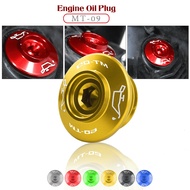 ✿☸ CNC Engine Plug Cover Caps Screws Filter Oil Bolt for YAMAHA MT09 FZ09 MT-09 SP/TRACER/GT NIKEN XSR900 2012-2019