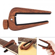 Wood Grain Force Adjustable Zinc Alloy Guitar Capo for  Acoustic Classical Guitar &amp; Ukulele
