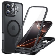 【全面耐衝撃・Magsafe対応】 ESR iPhone 16 Pro Max ケース MagSafe 360°全面保護 耐衝撃 いPhone16Pr