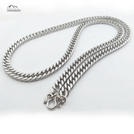 B05 HIPHOP Chain Pattern Size 8-13 Mm.hiphop necklace Amulet Pendant Genuine stainless Steel