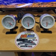 Greddy Trust Gauge Original Japan Halfcut Boost - Oil temp/water temp / Oil Press