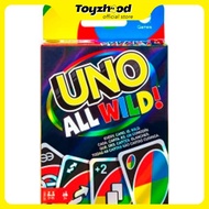 Permainan kad - Mattel Games Uno All Wild! Board Game (HHL33)