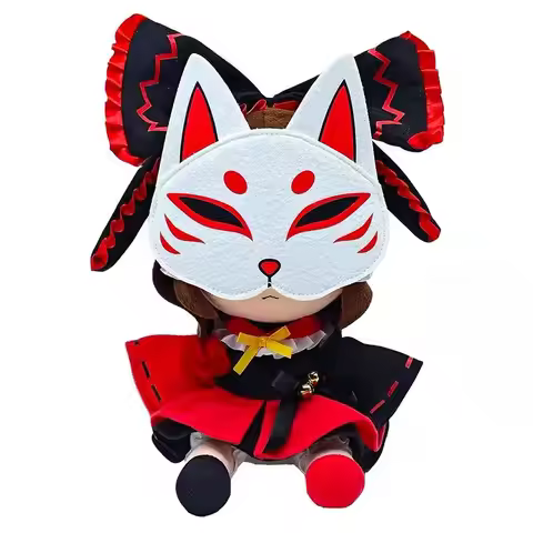 New 20cm TouHou Project Hakurei Reimu Plush Toys Cute Soft Stuffed Anime Fumo Dolls For Kid Birthday