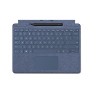 Microsoft Surface Pro Signature Keyboard with Slim Pen 2 Bundle, Sapphire Colour Keyboard