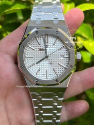 นาฬิกาข้อมือ Audemars Piguet Ap Royal Oak Ref.15400ST White (ขาว) 41mm. (Top Swiss)