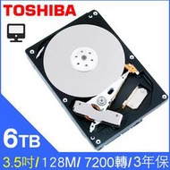 ☆海口小鋪☆Toshiba 東芝【桌上型】6TB 3.5吋 硬碟(DT01ACA600)