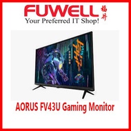 Gigabyte AORUS FV43U Gaming Monitor [3 Years Warranty]