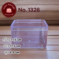 กล่องเค้กบ๊อกซ์ Cake box กล่องเค้กเกาหลี กล่องพลาสติกใส No.1325 / 1326 / 1328